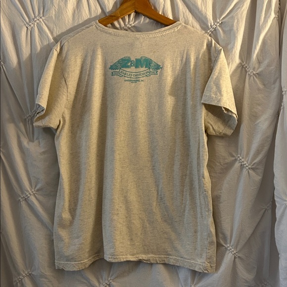 Women’s Harley-Davidson Beige Freedom Graphic Tee-size XL - Picture 3 of 5